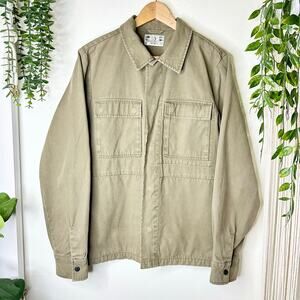 Vans Joel Tudor Army Green Casual Military Utility Field Cotton Jacket M